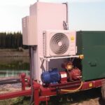 Pump station with electric drive